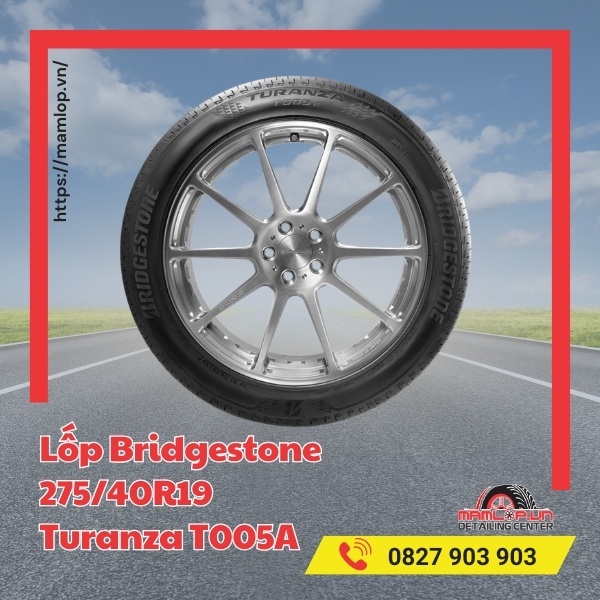 Dòng xe tương thích với vỏ Bridgestone 275/40R19 Turanza T005A