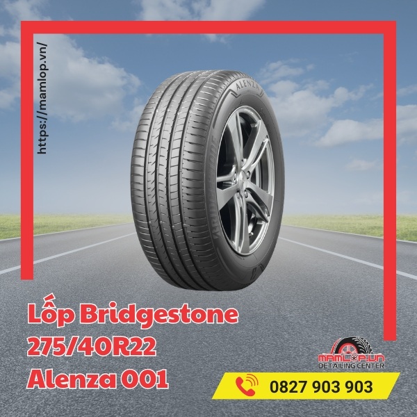 Lưu ý khi sử dụng lốp ô tô Bridgestone 275/40R22 Alenza 001