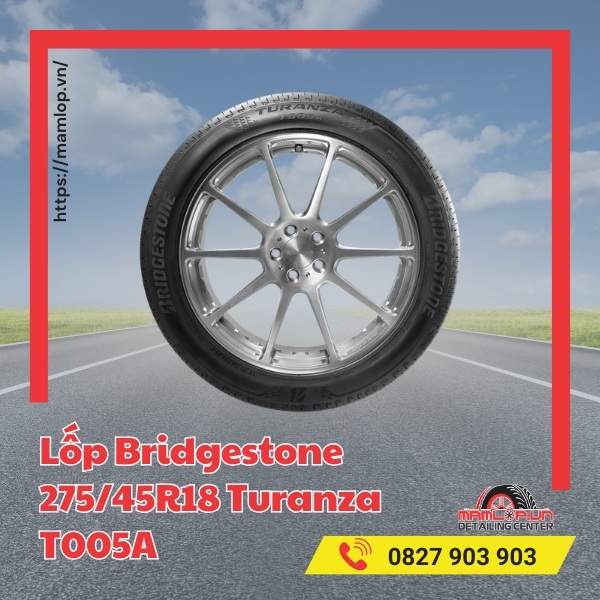 Dòng xe tương thích vỏ Bridgestone 275/45R18 Turanza T005A