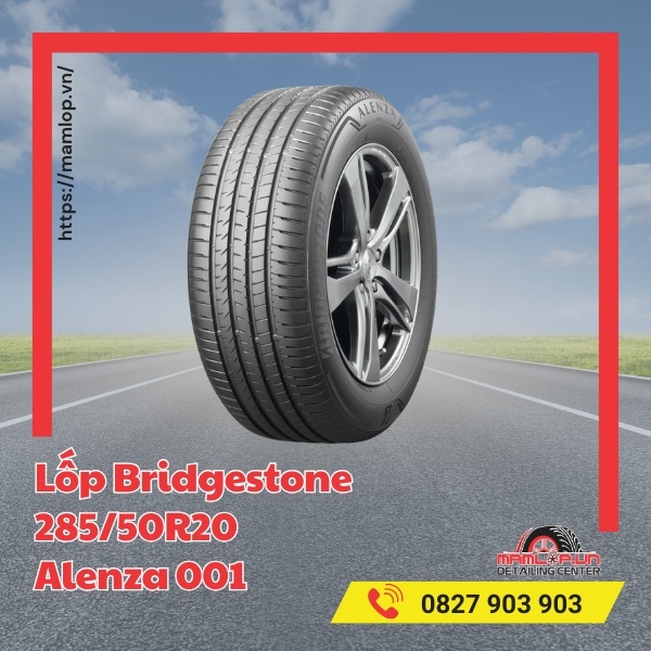 Đặc điểm của vỏ ô tô Bridgestone 285/50R20 Alenza 001