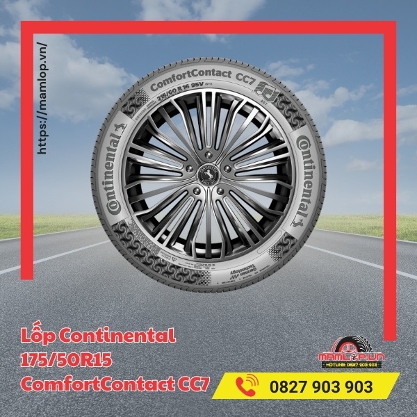Đặc điểm của vỏ ô tô Continental ComfortContact CC7 175/50R15