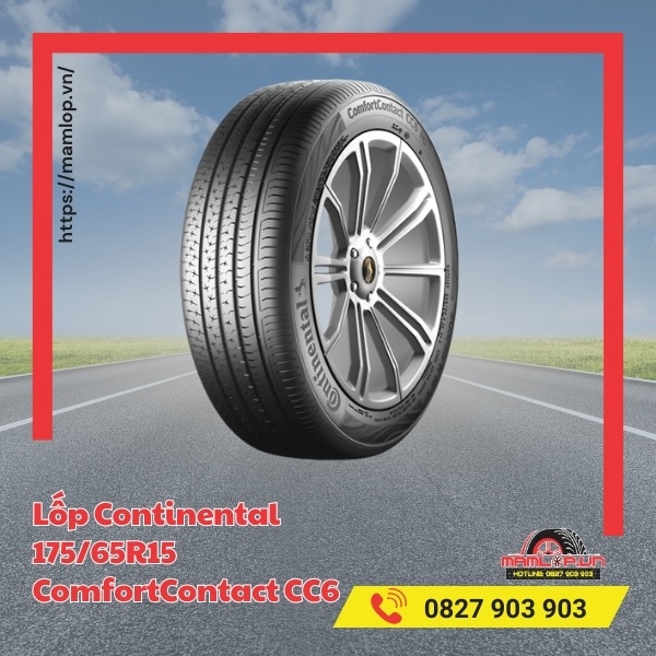 Đặc tính của lốp Continental 175/65R15 ComfortContact CC6