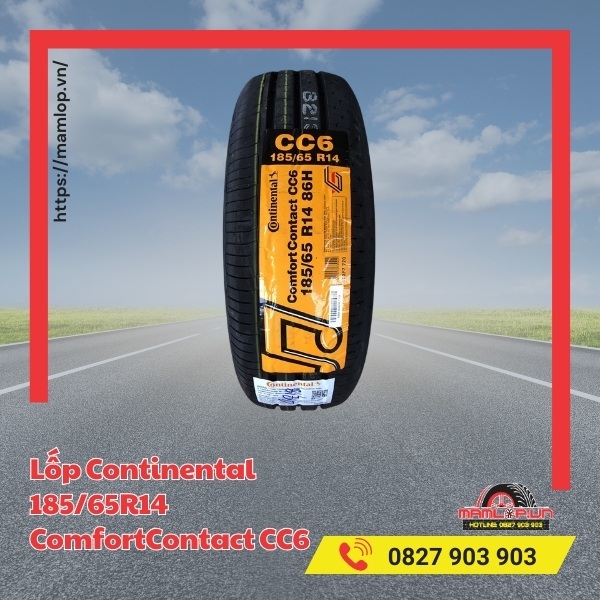 Ưu điểm nổi bật của lốp Continental 185/65R14 ComfortContact CC6