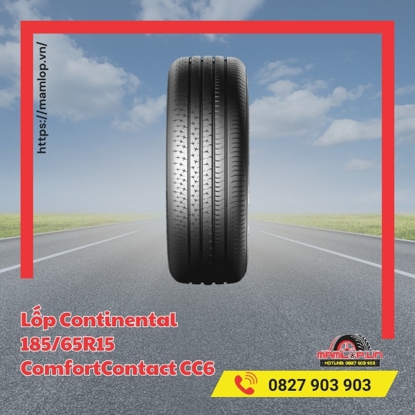 Đặc tính vỏ ô tô Continental 185/65R15 ComfortContact CC6