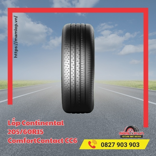 Lưu ý khi sử dụng vỏ Continental 205/60R15 ComfortContact CC6