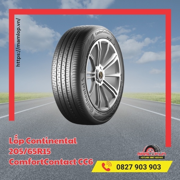 Dòng xe tương thích với vỏ Continental 205/65R15 ComfortContact CC6