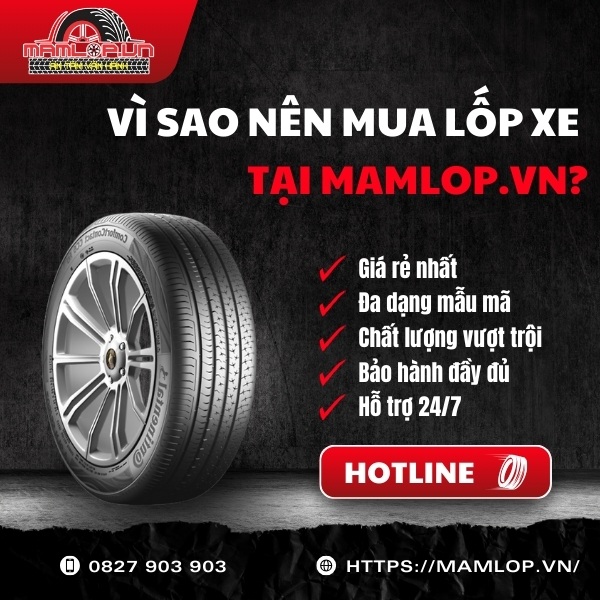 Mua lốp Continental 205/65R15 ComfortContact CC6 ở đâu chính hãng giá tốt?