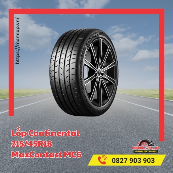 Dòng xe tương thích với lốp Continental 215/45R18 MaxContact MC6