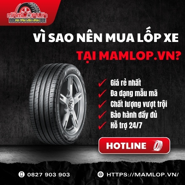 Mua lốp Continental 215/60R17 UltraContact UC6 SUV ở đâu uy tín giá rẻ?