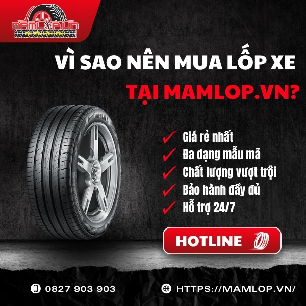 Địa chỉ mua lốp ô tô Continental 225/60R17 UltraContact UC6 SUV chất lượng giao nhanh