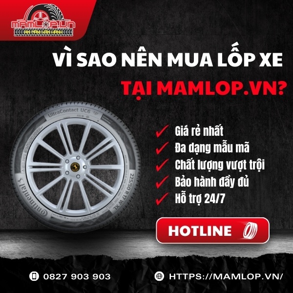 Mua lốp Continental 235/60R16 UltraContact UC6 ở đâu uy tín giá rẻ?