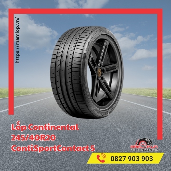 Dòng xe phù hợp với lốp Continental 245/40R20 ContiSportContact 5