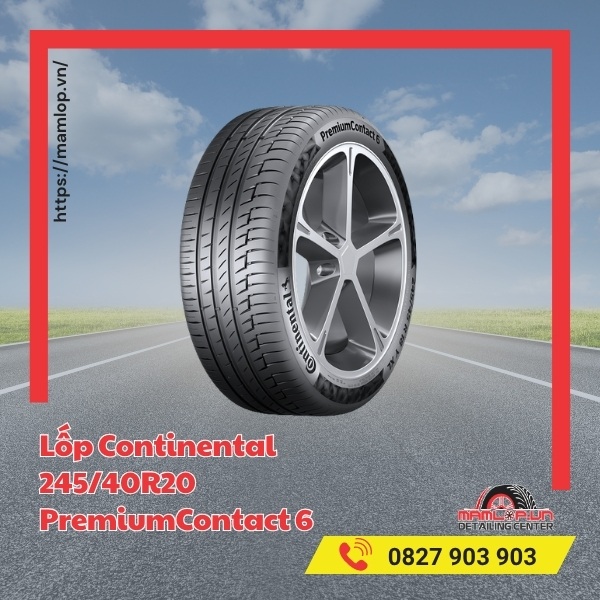 Lốp Continental 245/40R20 PremiumContact 6 tương thích dòng xe nào?