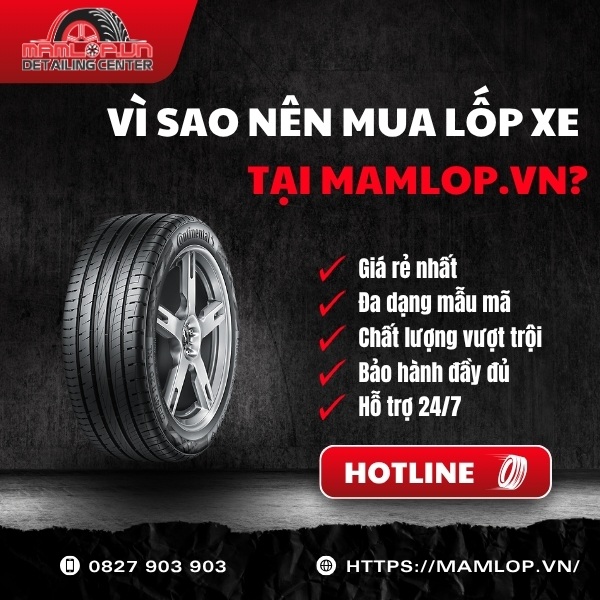 Địa chỉ mua lốp Continental 255/55R18 UltraContact UC6 SUV uy tín giá rẻ