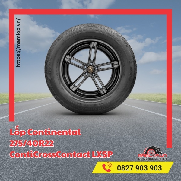 Lốp Continental 275/40R22 ContiCrossContact LXSP phù hợp với xe gì?