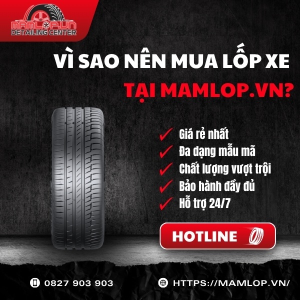 Đặt mua lốp Continental 275/40R22 PremiumContact 6 (Chống xịt) chính hãng tại Mamlop.vn