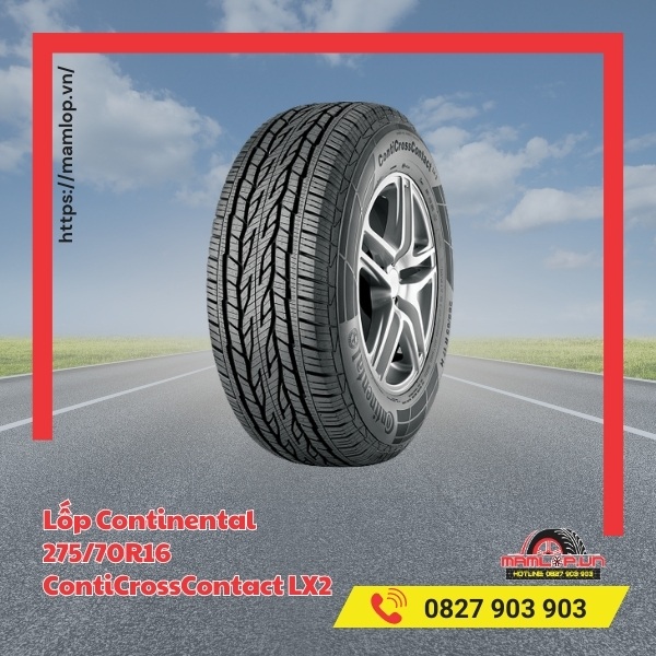 Dòng xe phù hợp với vỏ Continental 275/70R16 ContiCrossContact LX2