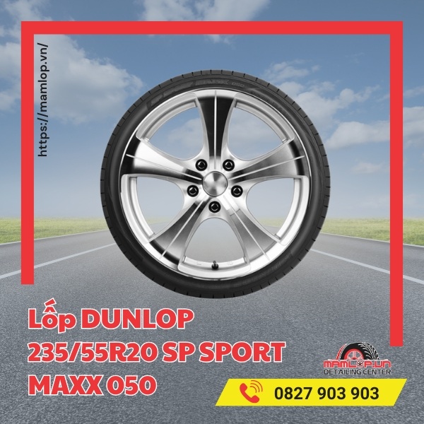 Lốp Dunlop 235/55R20 SP Sport Maxx 050 phù hợp dòng xe nào?