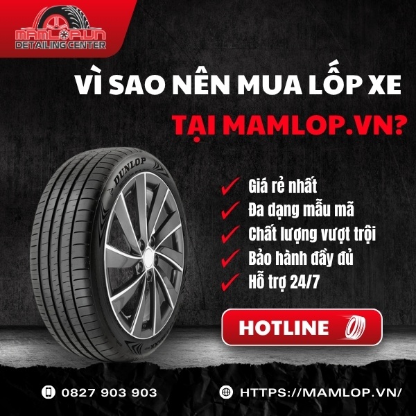 Địa chỉ phân phối lốp Dunlop 225/50R18 SP Sport Maxx 060 chất lượng giá tốt