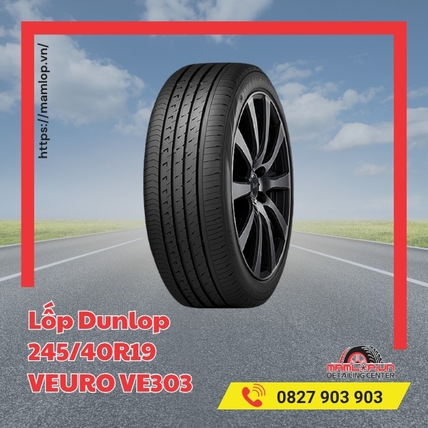 Lốp Dunlop 245/40R19 Veuro VE303 phù hợp với xe gì?