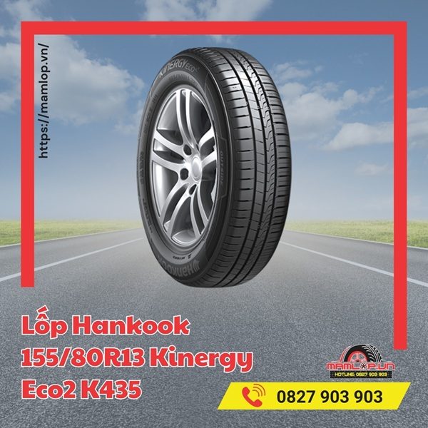 Dòng xe tương thích với vỏ Hankook 155/80R13 Kinergy Eco2 K435