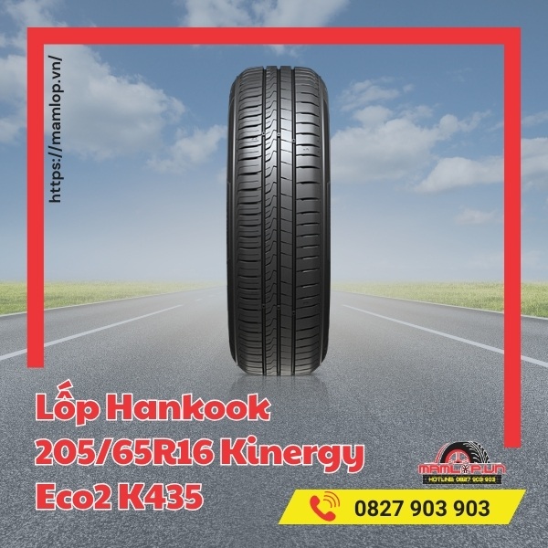 Đặc tính của vỏ Hankook 205/65R16 Kinergy Eco2 K435