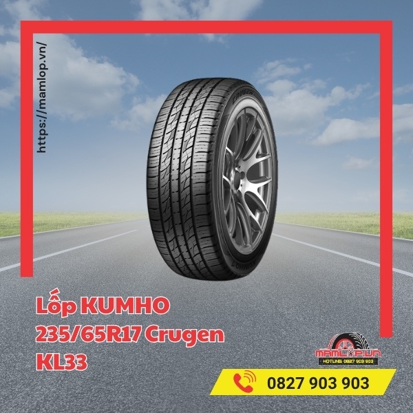 Lưu ý khi sử dụng vỏ KUMHO 235/65R17 Crugen KL33