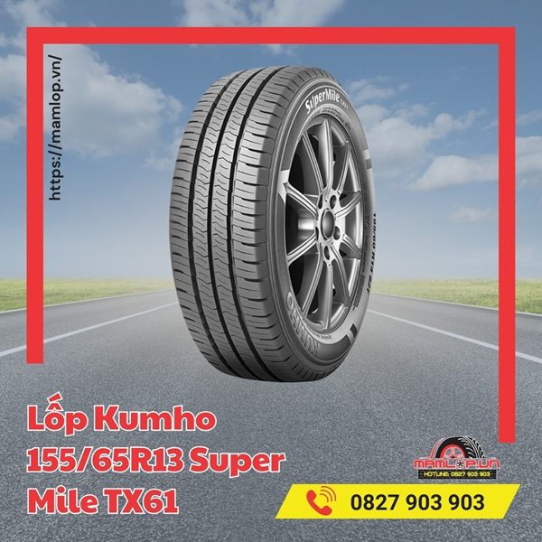 Đặc điểm lốp Kumho Super Mile TX61