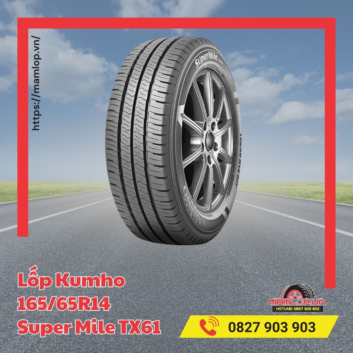 Dòng xe tương thích với lốp Kumho 165/65R14 Super Mile TX61