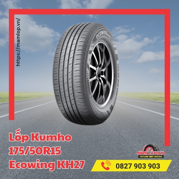 Ưu và nhược điểm lốp Kumho 175/50R15 Ecowing KH27