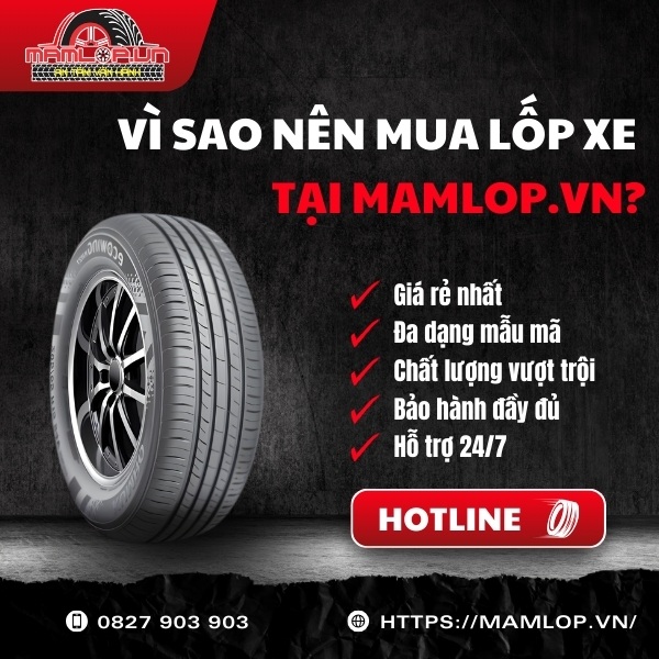 Đơn vị cung cấp lốp xe Kumho 195/60R15 Ecowing KH27 chính hãng giá tốt