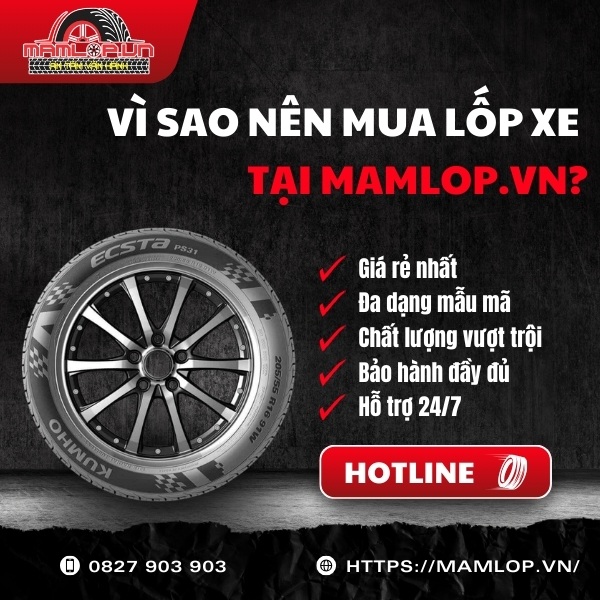 Địa chỉ mua lốp Kumho 205/50R16 Ecsta PS31 chính hãng giá rẻ