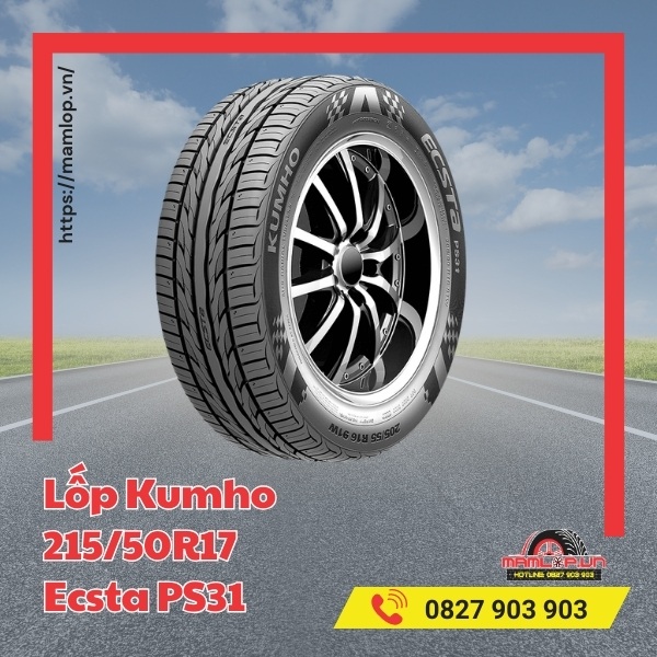Dòng xe tương thích với lốp ô tô Kumho 215/50R17 Ecsta PS31