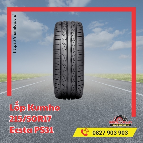 Đặc tính của vỏ Kumho 215/50R17 Ecsta PS31