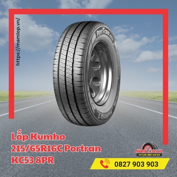 Lưu ý khi sử dụng vỏ Kumho 215/65R16C Portran KC53 8PR