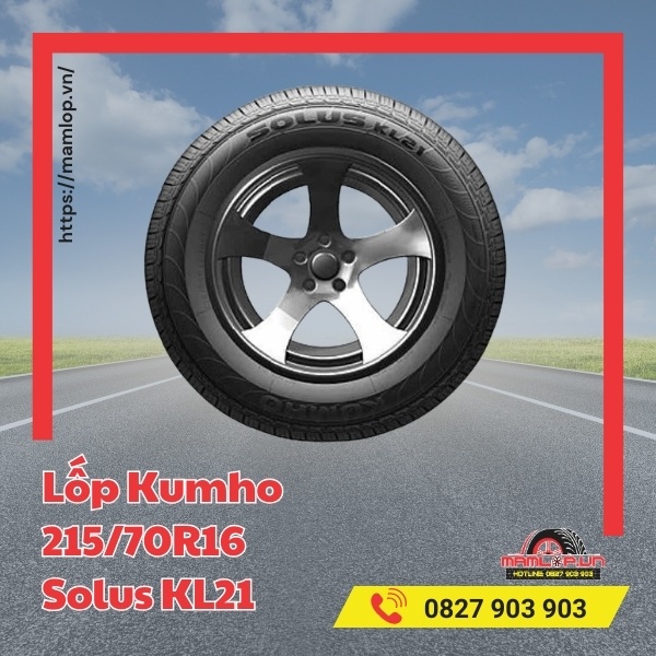 Đặc điểm của vỏ ô tô Kumho 215/70R16 Solus KL21