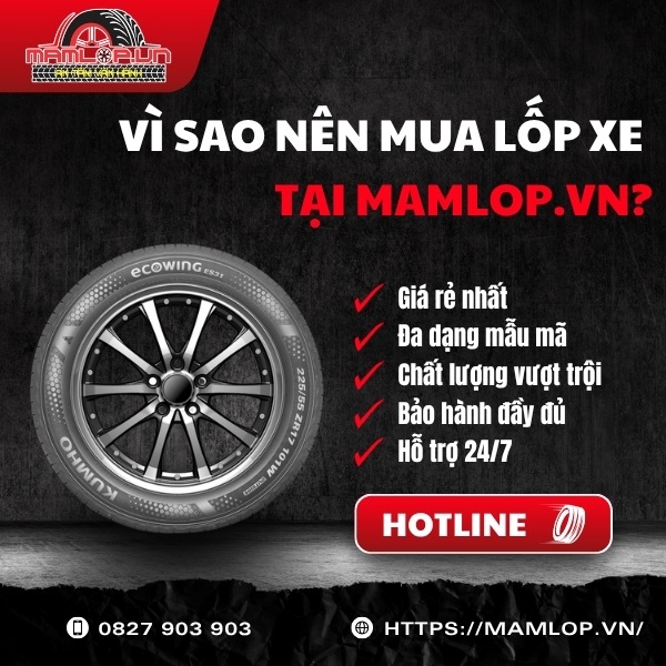 Địa chỉ mua lốp Kumho 225/45R17 Ecowing ES31 chất lượng giao nhanh