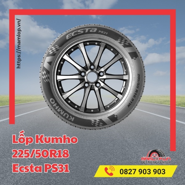 Dòng xe tương thích vỏ Kumho 225/50R18 Ecsta PS31