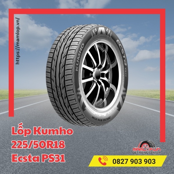 Lưu ý khi sử dụng lốp xe Kumho 225/50R18 Ecsta PS31