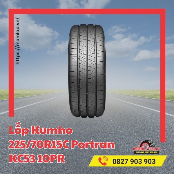 Cần lưu ý gì khi sử dụng lốp Kumho 225/70R15C Portran KC53 10PR?