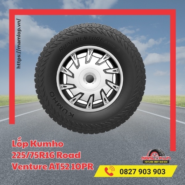 Lưu ý khi sử dụng vỏ Kumho 225/75R16 Road Venture AT52 10PR