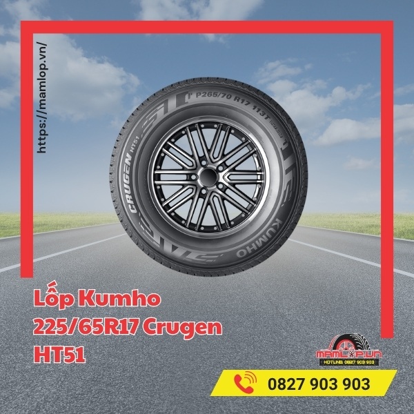 Dòng xe tương thích vỏ Kumho 225/65R17 Crugen HT51