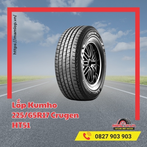 Lốp Kumho 225/65R17 Crugen HT51 có đặc điểm gì?