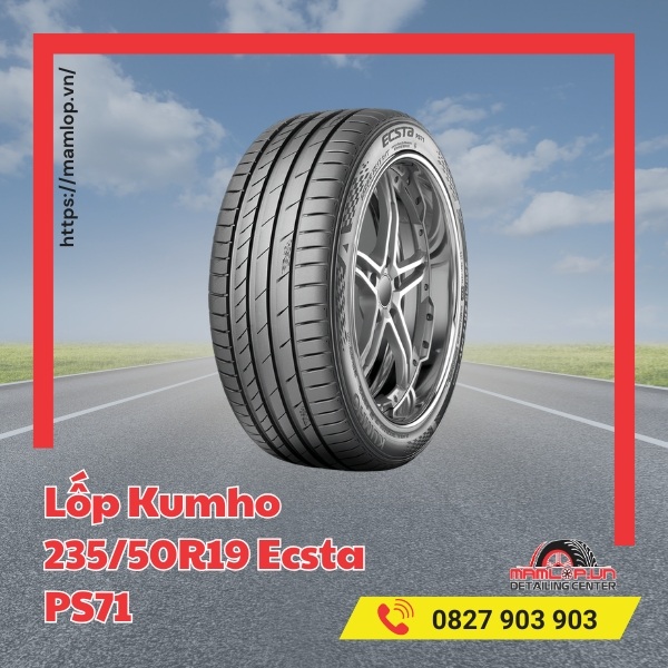 Lưu ý khi sử dụng lốp ô tô Kumho 235/50R19 Ecsta PS71