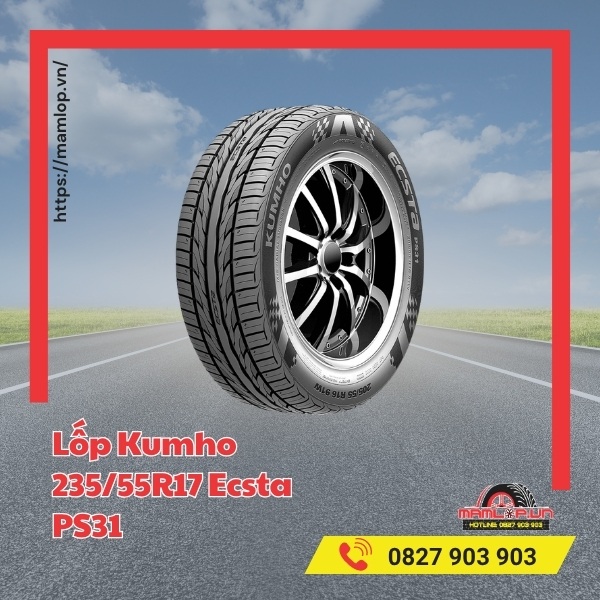 Lưu ý khi dùng vỏ Kumho 235/55R17 Ecsta PS31