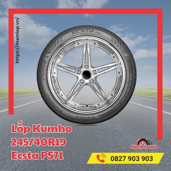 Dòng xe phù hợp với lốp Kumho 245/40R19 Ecsta PS71
