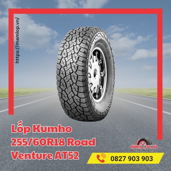Đặc tính của vỏ Kumho 255/60R18 Road Venture AT52