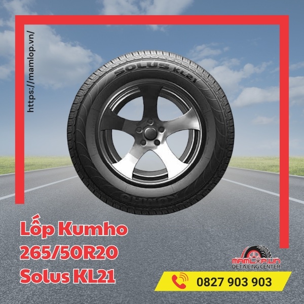 Lốp Kumho 265/50R20 Solus KL21 phù hợp với xe gì?
