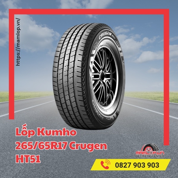 Đặc điểm nổi bật của vỏ Kumho 265/65R17 Crugen HT51