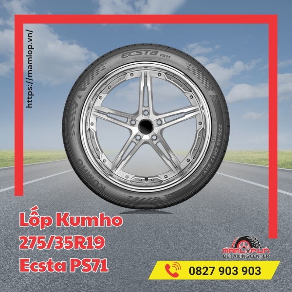 Lốp Kumho 275/35R19 Ecsta PS71 phù hợp với xe gì?